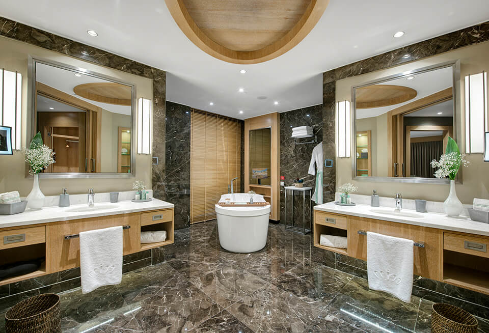 Regnum Carya | Accommodation | Jade Presidential Suite | Bathroom | 1