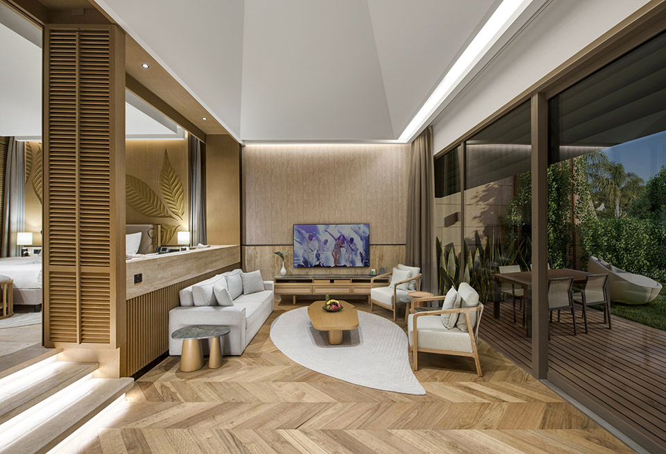 Amber Lagoon Suite | Accommodation | Regnum Carya | 7